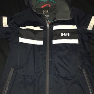Childrens Helly Hanson windbreaker jacket.
